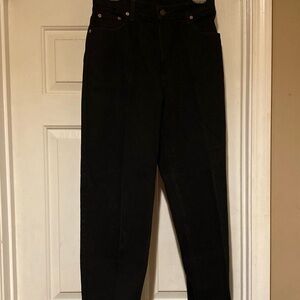 Levi’s 550 Relaxed Fit Tapered Leg Black Size 10 Reg M